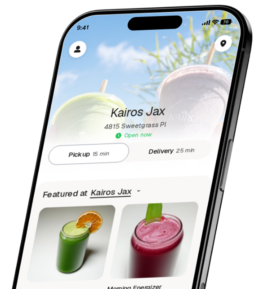 Kairos Jax app preview