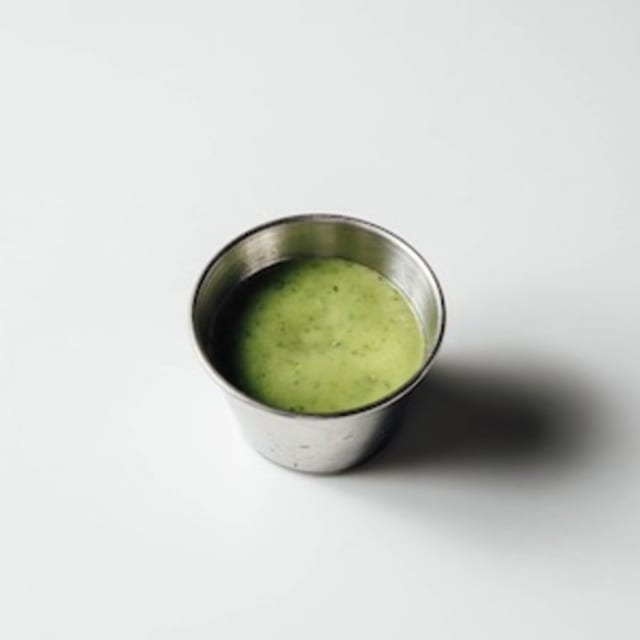 Green Avocado sauce.